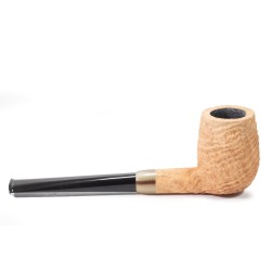 Pipa in Radica Tristan Handmade Rusticata Naturale Billiard
