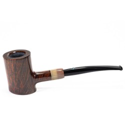 Briar Pipe Sasieni 4 Dot Walnut Smooth Cherrywood