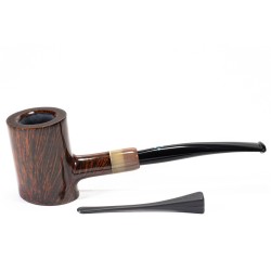 Pipa Sasieni 4 Dot Walnut Liscia Cherrywood