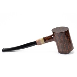 Briar Pipe Sasieni 4 Dot Walnut Smooth Cherrywood
