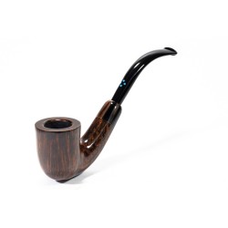 Briar Pipe Sasieni 4 Dot Walnut Smooth Bent