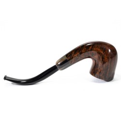 Briar Pipe Sasieni 4 Dot Walnut Smooth Bent