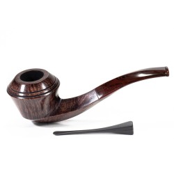 Pipa in Radica Demua Liscia Bent Rhodesian DE 2606 | Pipeonline