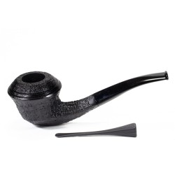 Briar Pipe Demua Sandblasted Bent Rhodesian DE 2603 | Buy Now