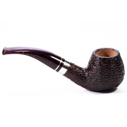 Pipa Savinelli Bacco 645 KS Rusticata Bent Brandy