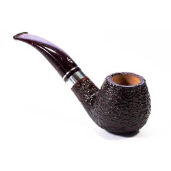 Pipe Savinelli Bacco 645 KS Rusticated Bent Brandy