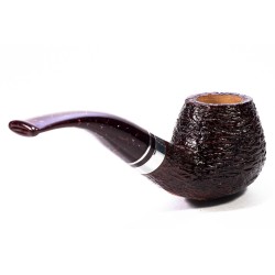 Pipa Savinelli Bacco 645 KS Rusticata Bent Brandy