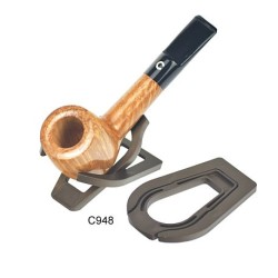 Folding Pipe Stand in Plastic Lubinski - 1 Place