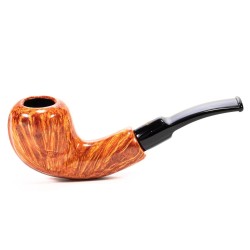 Briar Pipe Winslow Crown 300 Smooth Bent Billiard
