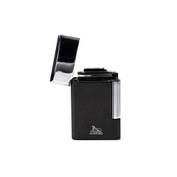 Accendino per Pipa Lubinski Spoleto Cromo Nero
