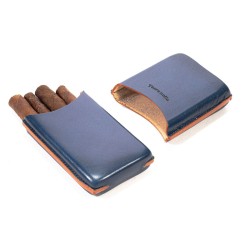 Cigar Case Lubinski for 4 Half Toscano Cigars