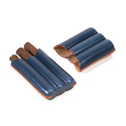 Cigar Case Lubinski for 3 Half Toscano Cigars