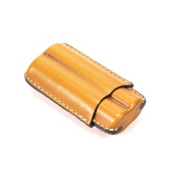 Cigar Case Lubinski for 2 Half Toscano Cigars