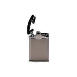 Lubinski Palermo Jet Flame Lighter Chrome Black